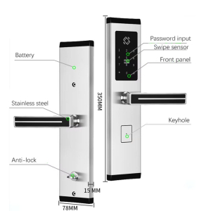 Khóa cửa gỗ khách sạn DR-041