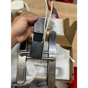 Khóa thông minh 2 mặt vân tay cửa nhôm DR-004 (SUS 304)