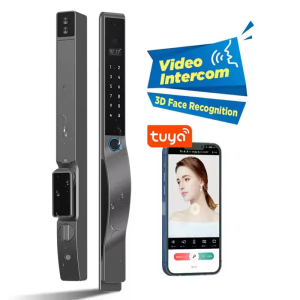 Khóa vân tay tự động cửa nhôm DR - 002 (Face ID)