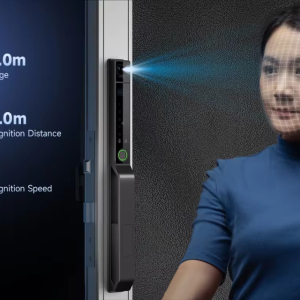Khóa vân tay tự động cửa nhôm DR-009 Face ID