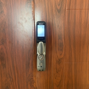 Khóa vân tay cửa gỗ DR-042 (Face ID)
