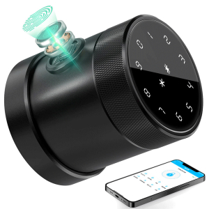 Ổ khóa vân tay tay nắm tròn DR-058